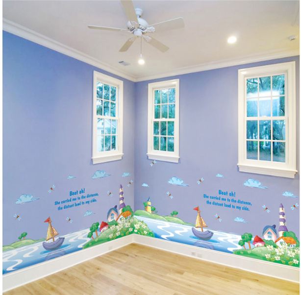 Decal chiếc thuyền cổ tích